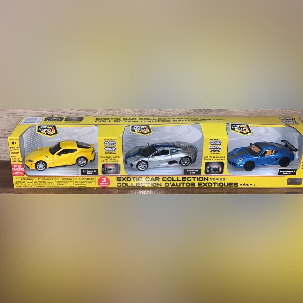 Cute 🥰 MSZ VROOM TECH Exotic Car Collection Series I set